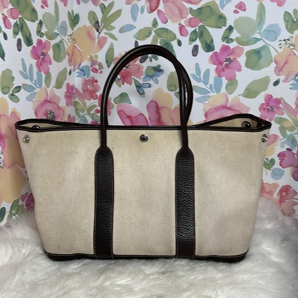 💯Authentic Hermes Garden Party Canvas 🍀 - Picture 7 of 16